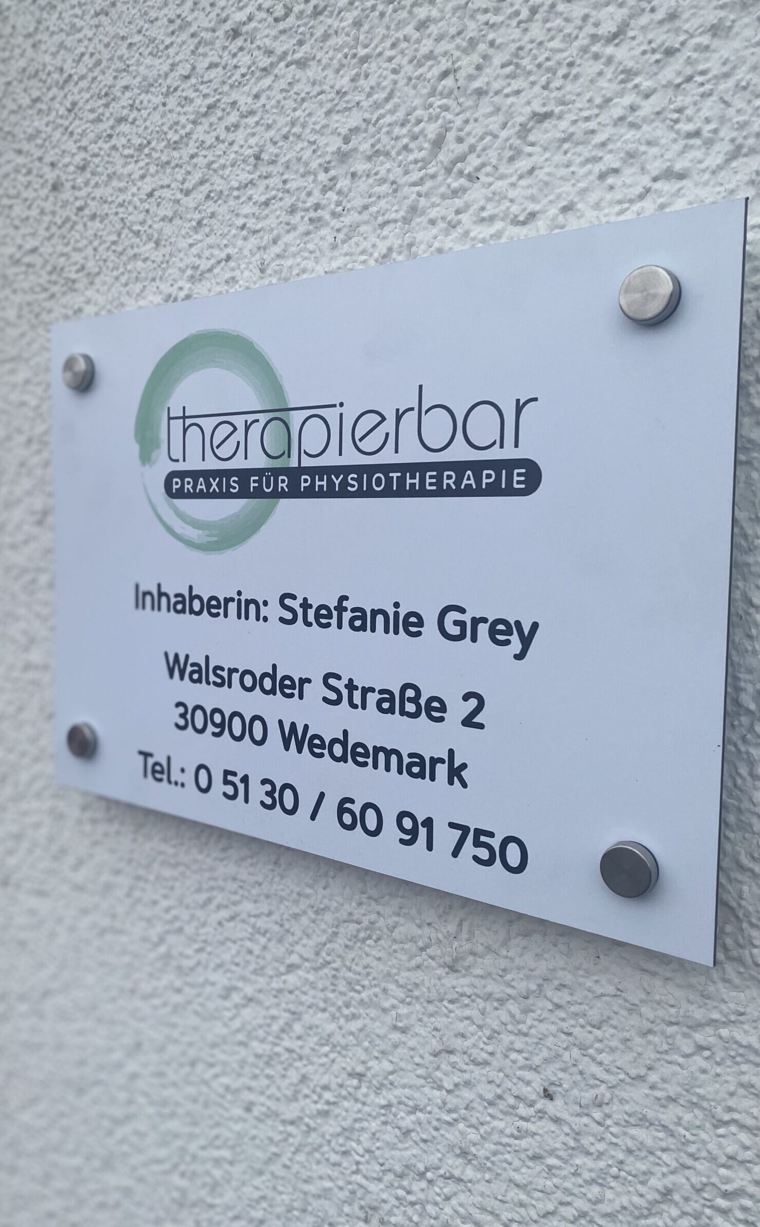 Praxis-Schild
